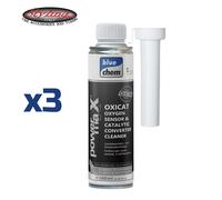ADDITIVO PULITORE PER SONDA LAMBDA E CATALIZZATORE PROFESSIONALE OXICAT 3 PEZZI
