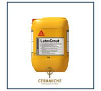 Additivo vernice SikaCeram LatexGrout 5L - Emulsione adesiva in lattice bianco