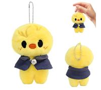 ADDLIVE Stray-Kids Portachiavi, 12 cm Stray Kids Portachiavi in Peluche, Magic School Series, Zaino a Cartoni AnimatiPortachiavi, Regali di Compleanno per Amici e Fan (Bbokari-A)