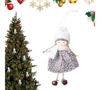 Addobbi Angelo in Peluche per Albero di Natale | Bambole Angelo Decorazioni Albero,Incanto Festivo per Inverno Famiglia Interni Party Celebrazione Casa