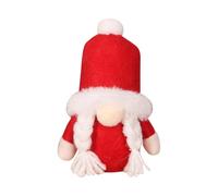 Addobbi di Natale Decorazione natalizia Bambola in piedi senza volto Decorazione per le feste Interessante popolare per le feste Bambola senza volto Vecchio