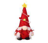 Addobbi di Natale Decorazione natalizia Bambola in piedi senza volto Decorazione per le feste Interessante popolare per le feste Bambola senza volto Vecchio