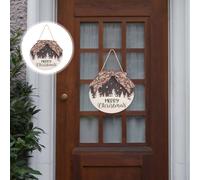 Addobbi Festa Per Porte Targa Della Porta Arredamento D'ingresso