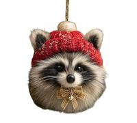 Addobbi Natalizi A Forma Di Animali,Pendente in Acrilico 2D | Ornamenti Natalizi a Tema Natura Rustica con Animali | Per L Uso In Casa Camera Da Su Parete Per Interni Ed Esterni Per Feste Festival Vac