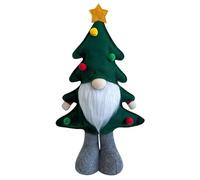 Addobbi Natalizi Per la Casa Ornamento da tavolo a forma di vecchio senza volto in piedi per le feste