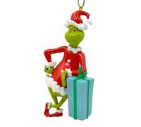 Addobbo 3D per albero di Natale The Grinch con regalo