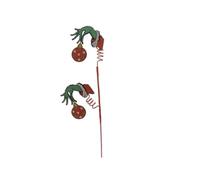 Addobbo Albero Di Natale Ramo Artificiale Mani Del Grinch 71cm - Varzi il Natale dal 1956