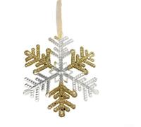 Addobbo Alce Renne Oro per champagne per Festa Leggero Addobbo(Snowflake No. 3)