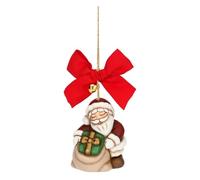 Addobbo natalizio Babbo Natale in ceramica, maxi