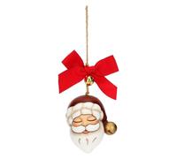 Addobbo natalizio Babbo Natale in ceramica, piccolo