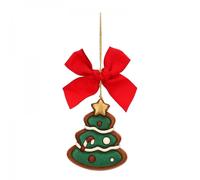 THUN - Addobbo natalizio albero di Natale in ceramica, grande -Thunland - 6,5x2x7,7 cm