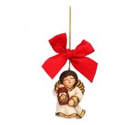 Addobbo natalizio Thun angelo con lanterna grande T10493256A82