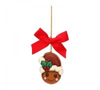 Addobbo natalizio Thun testa omino pan di zenzero T10397254A82