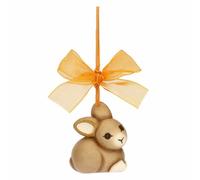 THUN Addobbo Coniglietto Roger, Ceramica, Collezione Giardino di Primavera, 4,3 x 3,3 x 4,9 cm