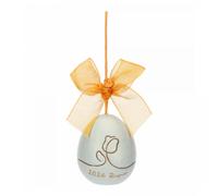 THUN - Addobbo uovo in cercamica Incanto di Pasqua - Ceramica,4,2x4,2x4,9 cm