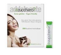 Addolcente èZucchero? - Dolcificante Naturale Senza Zucchero con Eritritolo - Zero Calorie e Zero Indice Glicemico - Senza Retrogusto - Ideale per Diabetici, Dieta Low Carb e Keto - 200 stick da 3 g