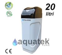 Addolcitore Acqua Automatico Aquatek Luxury 20 Litri Cabinato Anticalcare Resina