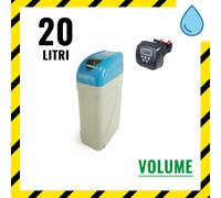 Addolcitore acqua automatico cabinato 20L di resina con Valvola Clack WS1