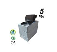 Addolcitore Acqua Automatico COMPACT-LCD 5 Litri Anticalcare Resina Filtro