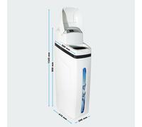 Addolcitore acqua automatico volumetrico/ tempo scambiatore di ioni da 25 litri