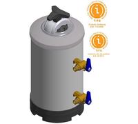 ADDOLCITORE MANUALE 16 L Ø 3/8