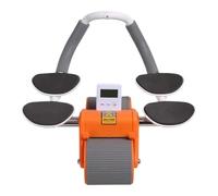 Addominal Roller, Quiet Automatic Rebound Ab Wheel, Portable Core Strengthening Equipment, with Elbow Support, Stabile Ergonomic for Home, Palestra, Muscle Training