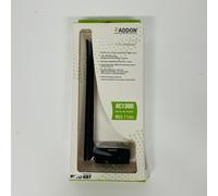 AddOn AWU-G37 Adattatore WiFi USB AC Wireless Dual Band 11AC High Gain Nero
