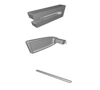 Addon Supporto Occhiali 3D Base Vassoio Clip Aste per Samsung Smart TV