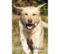 Address and Birthday Book: with Labrador design cover | address book with notes section | address book with birthdays and anniversaries