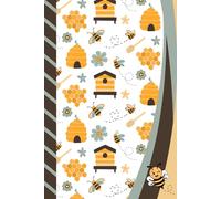 Address and Password Book Combo: Hardcover / Large Print / Discreet / Log Home - Email Addresses - Phone Numbers / Track Birthdays / Web Login Keeper ... / Bee Lover Theme - Garden Insect Cover