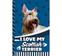 Address and Password Book Combo: Large Print / Discreet / Log Home - Email Addresses - Phone Numbers / Track Birthdays / Web Login Keeper / Great For Seniors / White Scottish Terrier - Dog Lover Cover