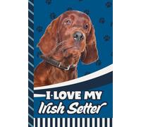 Address and Password Book Combo: Large Print / Discreet / Log Home - Email Addresses - Phone Numbers / Track Birthdays / Web Login Keeper / Great For Seniors / Irish Setter - Dog Lover Cover