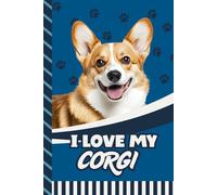 Address and Password Book Combo: Large Print / Discreet / Log Home - Email Addresses - Phone Numbers / Track Birthdays / Web Login Keeper / Great For Seniors / Pembroke Welsh Corgi - Dog Lover Cover