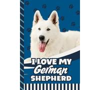 Address and Password Book Combo: Large Print / Discreet / Log Home - Email Addresses - Phone Numbers / Track Birthdays / Web Login Keeper / Great For Seniors / White German Shepherd - Dog Lover Cover