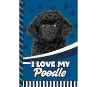 Address and Password Book Combo: Large Print / Discreet / Log Home - Email Addresses - Phone Numbers / Track Birthdays / Web Login Keeper / Great For Seniors / Black Toy Poodle - Dog Lover Cover