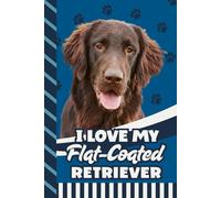 Address and Password Book Combo: Large Print / Discreet / Log Home - Email Addresses - Phone Numbers / Track Birthdays / Web Login Keeper / Great For ... / Brown Flat-Coated Retriever Dog Lover Cover