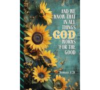 Address and Password Book Combo: Large Print | Discreet | With Email - Phone Number - Birthday Space | Gift For Seniors | God Works For The Good - Christian Theme Cover