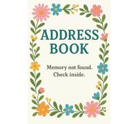 Address Book A - Z: Full Color Contact Organizer with Inspirational Quotes, Color Coded Pages, Emergency Contacts & Extra Notes
