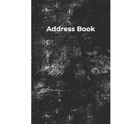 Address Book: Alphabetical Contact Organizer for Names, Addresses, Phone Numbers, Emails and Notes