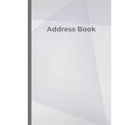 Address Book: Alphabetical Contact Organizer for Names, Addresses, Phone Numbers, Emails and Notes