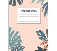 Address Book with Table: for over 700 Adresse