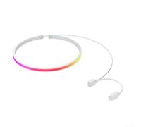 Addressable ARGB - Striscia luminosa a LED per PC da gioco, barra luminosa in silicone a 3 pin da 5 V con effetti personalizzabili, 408 mm