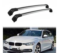 ADDUE Barre Portapacchi per tettuccio Auto Barra Portapacchi da Fissare al Tetto dell’Auto per BMW 3 Serie Station Wagon 2011-2019 F31 Barre Portatutto in Alluminio 2 Pezzi,3