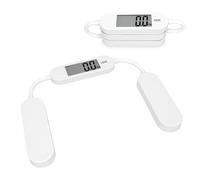 ADE Bilancia da viaggio pieghevole | Bilancia pesapersone digitale con portata di 180 kg in incrementi di 100 g | Bilancia corpo precisa con display LCD