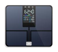 ADE Bilancia pesapersone digitale | ampio display a colori | bilancia impedenziometrica tutti valori a colpo d'occhio | pesa persone fino a 200 kg | bilancia intelligente con analisi corporea | blu