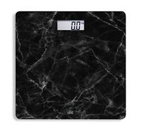 ADE Bilancia pesapersone digitale | nobile aspetto in marmo nero | molto precisa | vetro di sicurezza temprato | fino a 180 kg