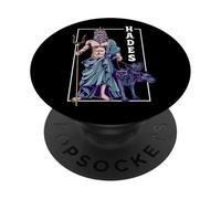 Ade con Cerbero - Dio degli inferi Ade PopSockets PopGrip Adesivo