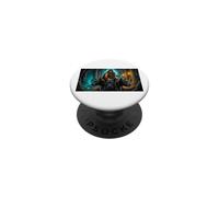 Ade Dio degli Inferi Mitologia greca e Cerbero PopSockets PopGrip Adesivo