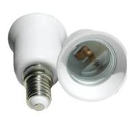 ADE14-E27 ADATTATORE DA ATTACCO E14 AD ATTACCO E27