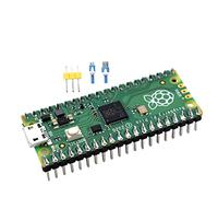 Adeept Raspberry Pi Pico con intestazione pre-saldata e cavo USB, scheda di sviluppo mini microcontrollore, basata su chip Raspberry Pi RP2040, processore dual core ARM Cortex M0+